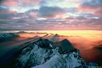 saentis-sonnenuntergang Gletscher